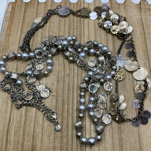 LOFT Statement Bundle Long Necklaces (2) - Picture 1 of 6